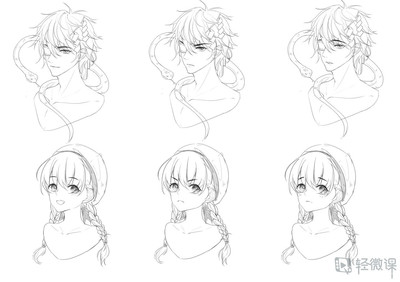 動漫人物表情畫法 掌握情緒表達，開啟角色靈魂之窗